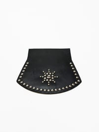 Leather Mudflap – 5" Fender #3