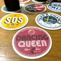ABBA - Beer Mats - Music Gifts - Eurovision - Disco - Birthday gift