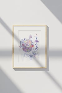 Image 3 of Aquarelle originale "P'tits gourmands #3"