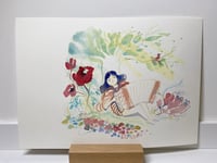 Image 2 of Aquarelle originale "Primavera #2"