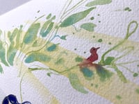 Image 4 of Aquarelle originale "Primavera #2"