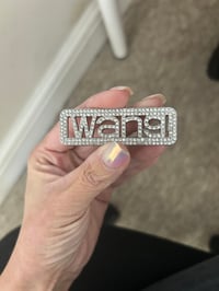 Image 2 of 1x silver wang charm (8 LEFT TO PURCHASE)