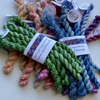 Image 1 of Silk thread collection - five skein set
