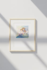 Image 5 of Aquarelle originale "Douceur d'été"