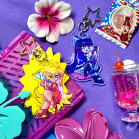 Image 2 of panty & stocking charms and stickers