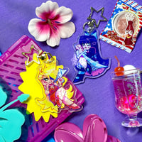 Image 3 of panty & stocking charms and stickers