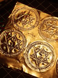 Image 4 of Glory, Honors, Riches - 2nd Pentacle of Jupiter in Exalted Jupiter Conj. Venus Oil