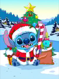 PRESALE - Christmas - 'Santa' Stitch