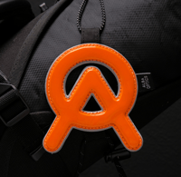 Image 2 of ALBA OPTICS Logo Reflector black/orange