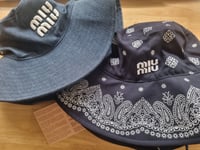 Image 5 of Miu Miu bandana print bucket hat