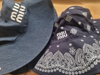 Image 6 of Miu Miu bandana print bucket hat