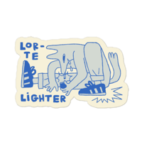 LORTE LIGHTER sticker