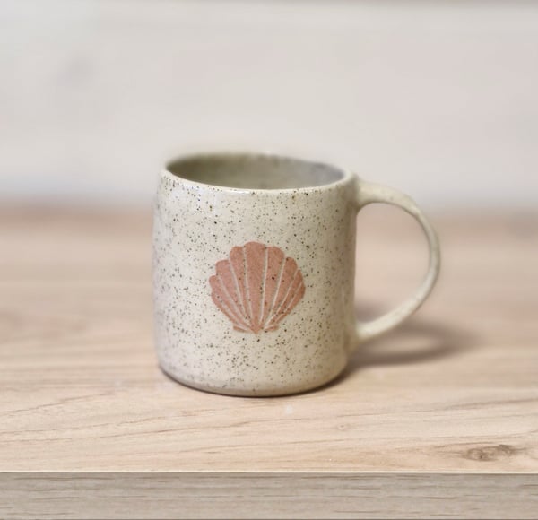 Image of Tasse à café coquille saint-Jacques