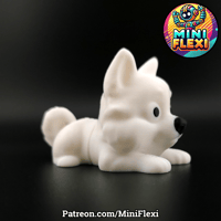 Image 4 of 🐾❄️ Flexi Samoyed Dog – The Perfect Playful Companion! 🐶✨