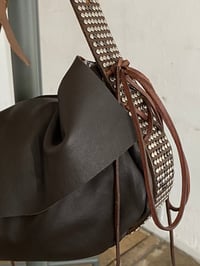 Image 2 of Brown Studded Belt-Bag