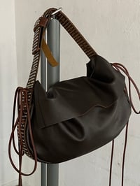 Image 5 of Brown Studded Belt-Bag