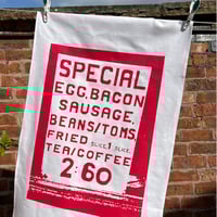 Image 1 of Big Breakfast Tea Towel