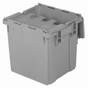 Image 1 of AR15141300 Grey, 15" x 14" x 13", Attached Lid Container