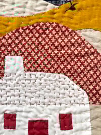 Image 3 of Escape Artist Framed Quilt 