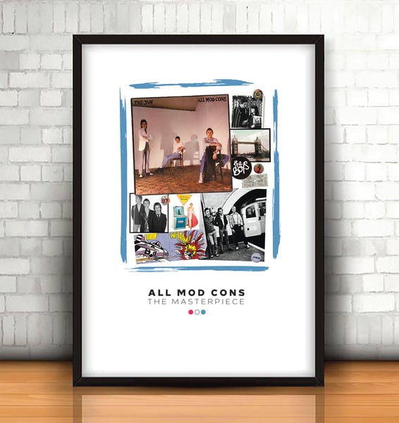 Image of All Mod Cons The Masterpiece Limited Edition A3 Print