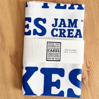 Image 2 of Cakes Menu Tea Towel