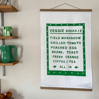 Image 4 of Veggie Brekkie Tea Towel