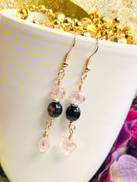 Image 2 of Earrings for the B C Awareness! 