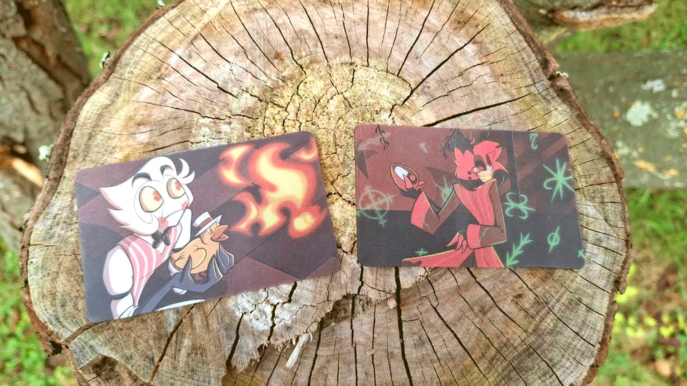 Image of Lucifer or Alastor lenticular