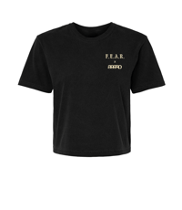 Image 2 of AGGRO BRAND "F.E.A.R." Women's Crop T-Shirt