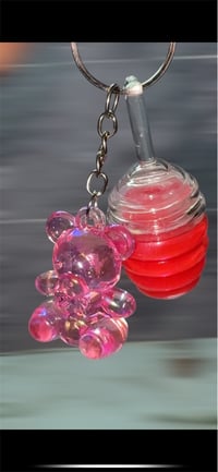 Image 1 of Honey comb lip cream (key ring)