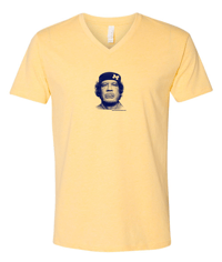 Image 1 of Limited Edition - Michigan "Muammar Gaddafi" v-neck t-shirt