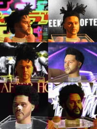 1:6 Custom Weeknd Head [Rooted Hair]