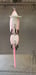 Image of XL Pink Bunny. 6-1/4 inch, 4-1/2 ozs.