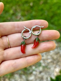 Image 1 of Hot Pepper Earrings