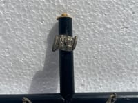 Image 5 of Grand crucifix antique Jésus Christ - Napoléon III – Bois noirci et Christ en métal -  XIXe