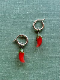 Image 2 of Hot Pepper Earrings