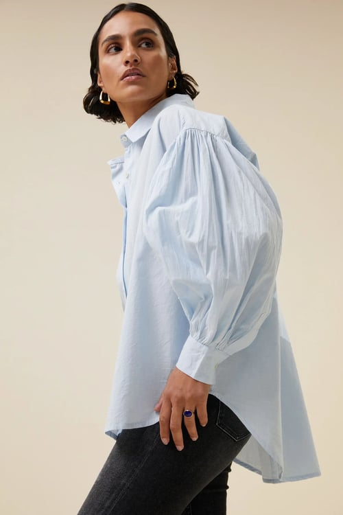 Image of 1-Camisa Sarah Chambray
