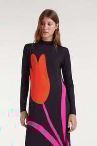 Image 1 of VESTIDO LARGO BIG TULIP