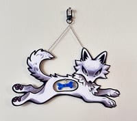 Image 1 of wolf wall hanging ornaments