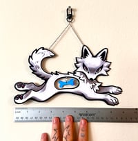Image 3 of wolf wall hanging ornaments