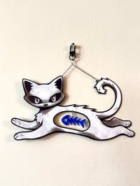 Image 1 of cat wall hanging ornaments