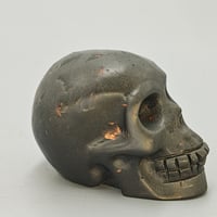Image 1 of V4 skull- black to orange glow