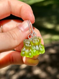 Image 1 of Sour Gummy Bear Earrings 001