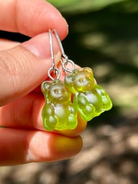 Image 2 of Sour Gummy Bear Earrings 001