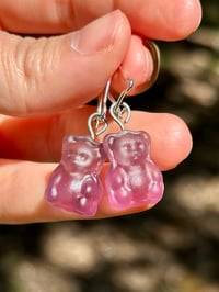 Image 2 of Sour Gummy Bear Earrings 002