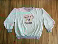 Image 2 of Coca-Cola x San Francisco 49ers Crewneck Sweatshirt sz L