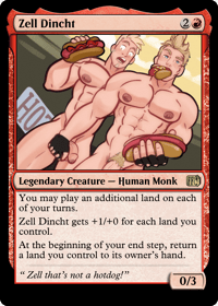 Image 3 of Dryad Arbor, Urza’s Saga, Szarel, Zell, darkness