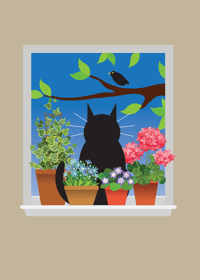 Image 1 of Window Cat Collection