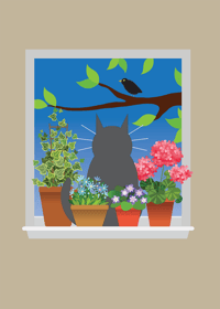 Image 3 of Window Cat Collection