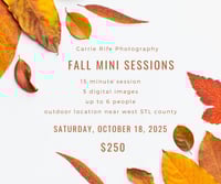 Outdoor Fall Mini Sessions